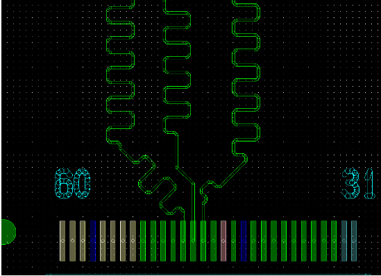 ミアンダ配線パターン