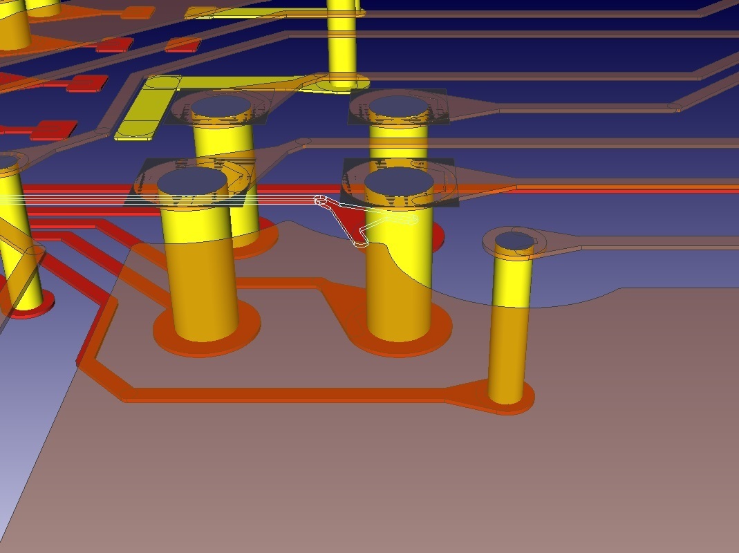 3DでのVIA表示